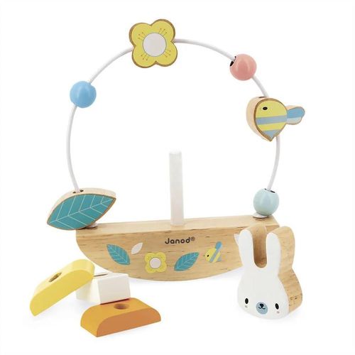 купить Развивающая доска Janod J05149 Educational game Rabbit в Кишинёве 