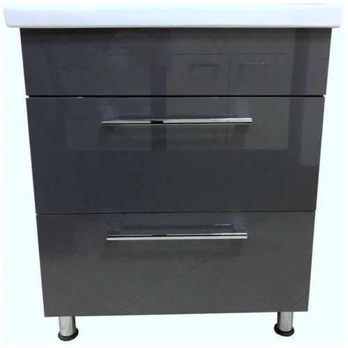 cumpără Dulap pentru lavoar Quattro Taormina ANTHRACITE 70 lavoar KF4570 în Chișinău 