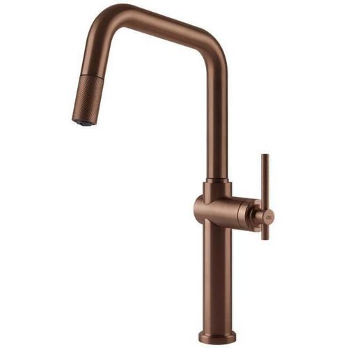 cumpără Bateria bucătărie Gessi 60652-708 Habito Copper Brushed PVD în Chișinău 