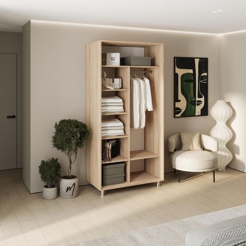 cumpără Dulap my-STYLE C10H0T03AM03-U12, 100x200, дуб сонома în Chișinău 