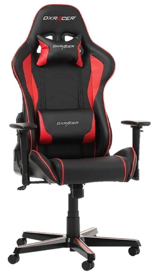купить Офисное кресло DXRacer Formula GC-F08-NR-H1, Black/Black/Red в Кишинёве 