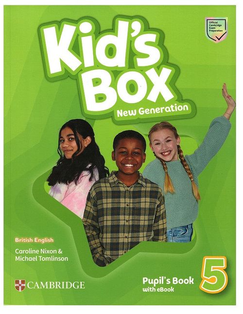 купить Kid's Box New Generation Level 5 Pupil's Book with eBook British English в Кишинёве 