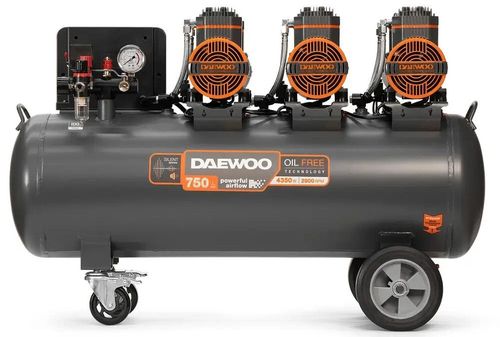 cumpără Compresor Daewoo DAC 720S 100L 750l/min 8bar 4.35kW (безмасл.) în Chișinău 
