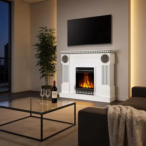 купить Камин электрический ArtFlame Prometeu & Gala silver в Кишинёве 