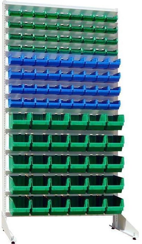 cumpără Sistem de depozitare a instrumentelor УХЛ-МАШ Стеллаж 1-о сторонний 180см с кюветами T2/T3 (702-72шт, 703-72шт) на ножках în Chișinău 