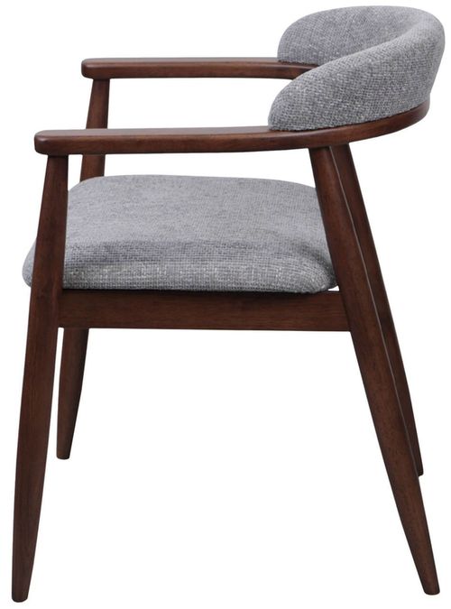 купить Стул Deco Midas Light Grey (SD207-6) + Walnut в Кишинёве 