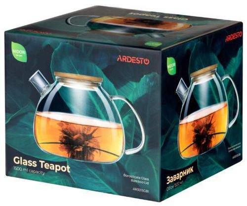 купить Чайник заварочный Ardesto AR3015GBI Midori 1500ml в Кишинёве 
