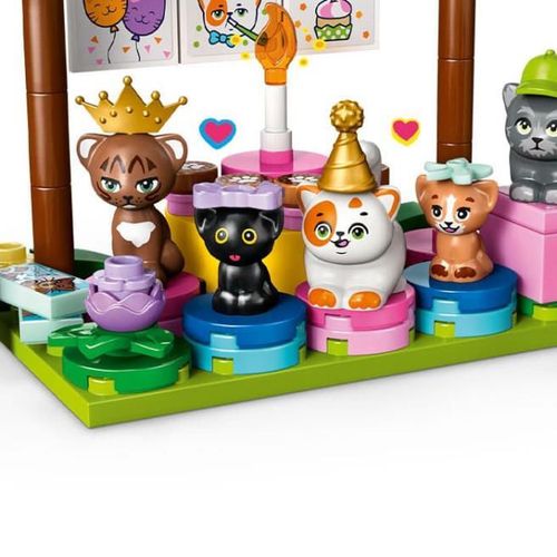 купить Конструктор Lego 42666 Friends Petrecerea de ziua pisicii si casa in copac в Кишинёве 