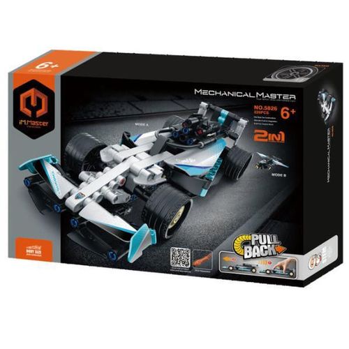 купить Конструктор iM.Master 5826 Mașină sportivă 2în1, Mechanical Master, cu inerție, 226pcs в Кишинёве 