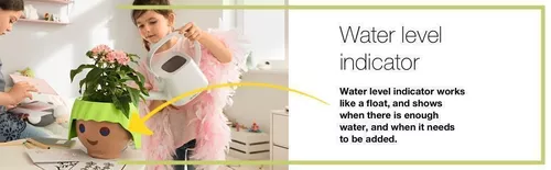 cumpără Ghiveci pentru flori Lechuza Ojo, Ocean Blue în Chișinău 