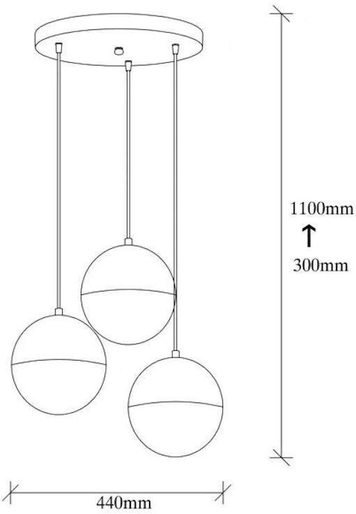 cumpără Lustră Trendy Bastos-6156 44x111x44cm în Chișinău 