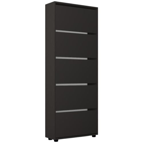 купить Полка для обуви Mobildor-Lux Leo 50x27x203H cm Anthracite в Кишинёве 