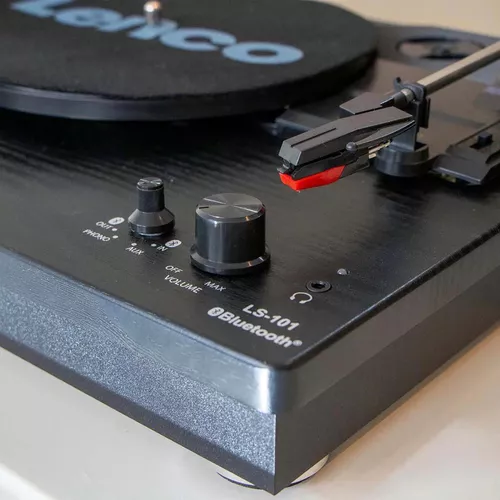 купить Проигрыватель виниловый Lenco LS-101BK в Кишинёве 