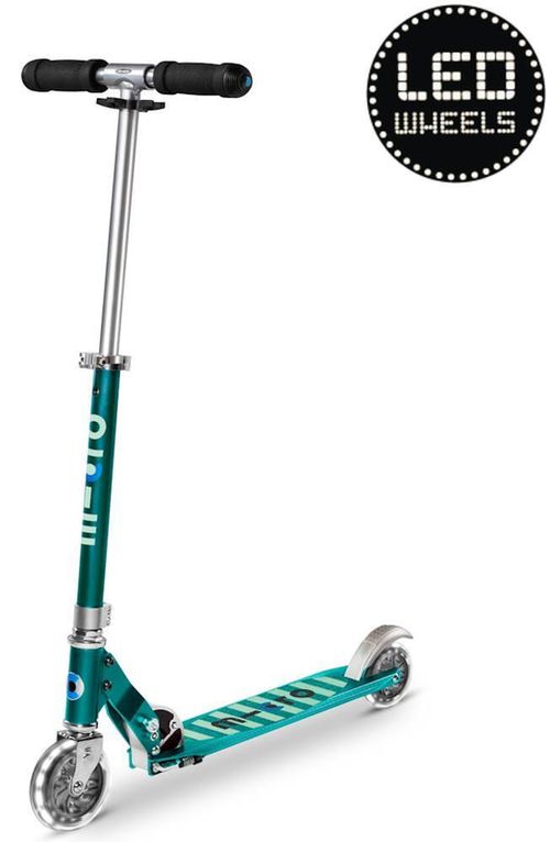 купить Самокат Micro SA0218 Sprite LED Petrol Stripe в Кишинёве 
