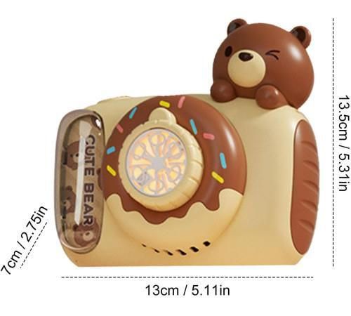 купить Игрушка Hoogar HG26240017 Bubble Camera Bear в Кишинёве 