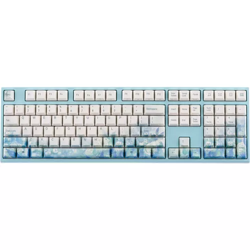 купить Игровая клавиатура Varmilo MA108 Jasmine 108Key, EC V2 Ivy, USB-A, EN, White Led, black в Кишинёве 