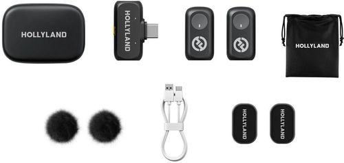 cumpără Microfon Hollyland LARK A1 DUO USB-C (Black) în Chișinău 