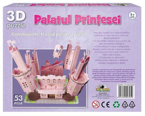 cumpără Set de construcție Noriel NOR3959 Puzzle 3D Palatul printesei în Chișinău 