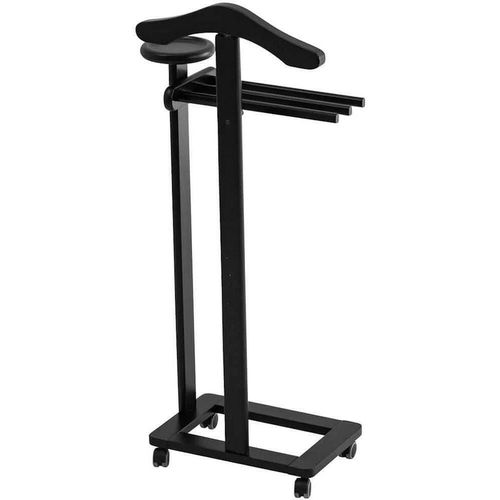 купить Вешалка для одежды Arredamenti Italia Antimo Nero, складная, черный в Кишинёве 