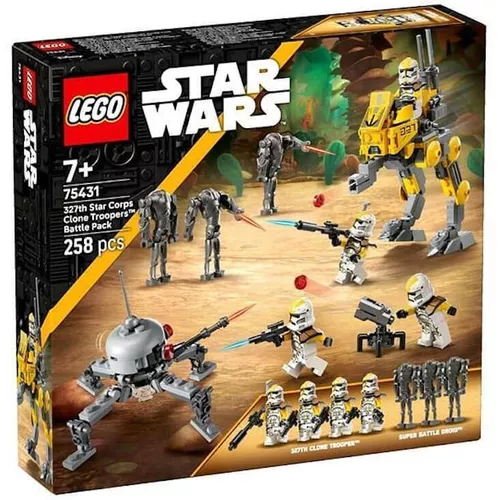 купить Конструктор Lego 75431 Star Wars 327th Star Corps Clone Troopers Battle Pack в Кишинёве 