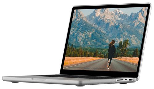 купить Чехол-накладка для ноутбука UAG 134002114343 MacBook 14 2021 Dot, Ice, в Кишинёве 