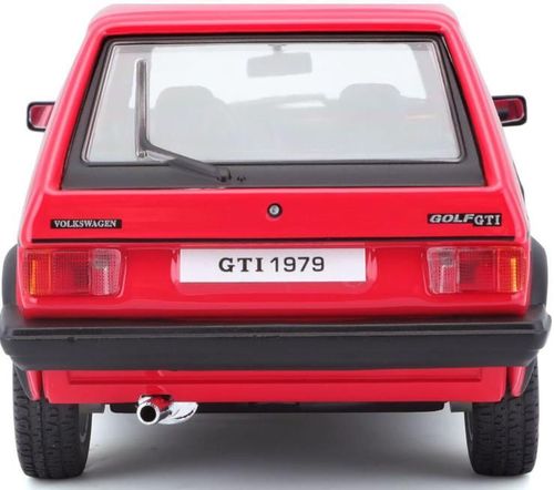 cumpără Mașină Bburago 18-21089 Die-Cast 1:24 Volkswagen Golf Mk1 GTI 1979, rosie în Chișinău 