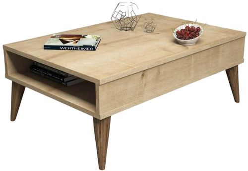 купить Журнальный столик Trendy Best, дуб 90x34x60 см в Кишинёве 