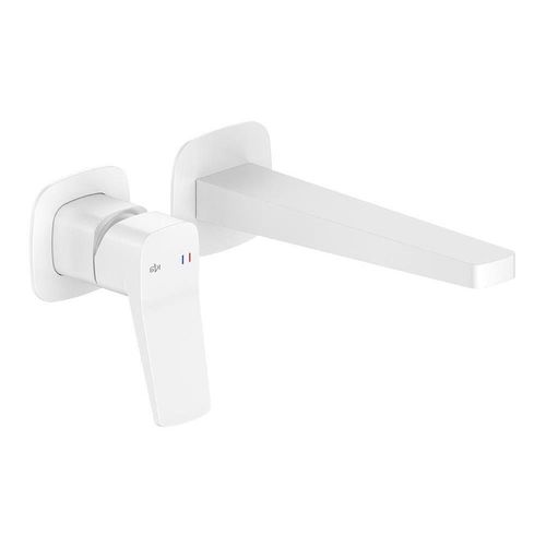 купить Смеситель для умывальника kfa armatura Malaga встраиваемый в стену, белый (124002) в Кишинёве 