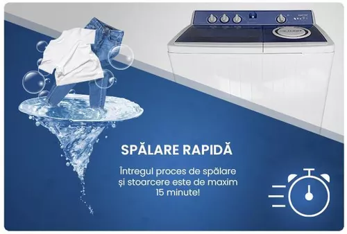 купить Стиральная машина полуавтомат Albatros WMS 12.3 (White) в Кишинёве 