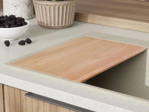 купить Мойка кухонная Primagran Oslo 80 Duo Top Beige + accesorii 530x780 MOVKB в Кишинёве 