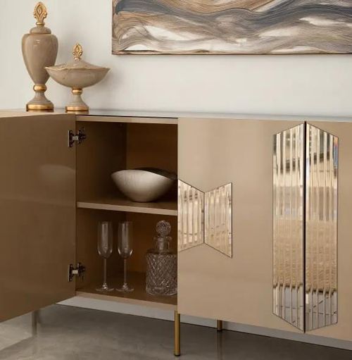 cumpără Comodă Trendy Viena, Bronz, Aur (GTR001223) în Chișinău 