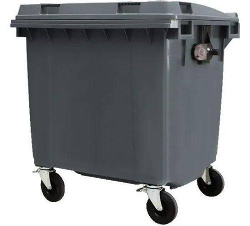 cumpără Coș de gunoi Uniplast 37224, 1100 L, plastic pe roti (gri inchis) HE în Chișinău 
