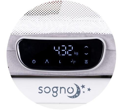 купить Манеж Chipolino KOSSG02501GR Люлька-качели Sogno grey в Кишинёве 