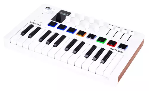 купить MIDI-клавиатура Arturia MiniLab 3 White в Кишинёве 