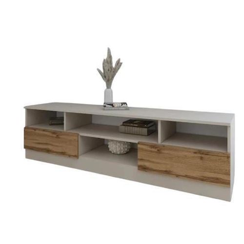 cumpără Comodă TV Smartex (16369) Т6 180cm TV Kashemir+Stejar Inchis în Chișinău 