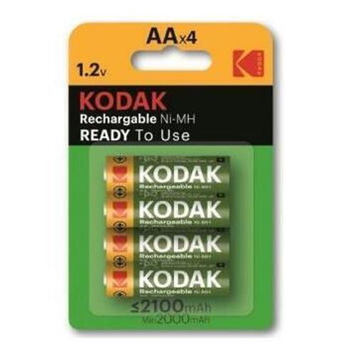 купить Аккумулятор Kodak 30955110 Mignon AA / HR6 / 1.2V, KAARPC-4, 2100 mAh, 4 pack в Кишинёве 