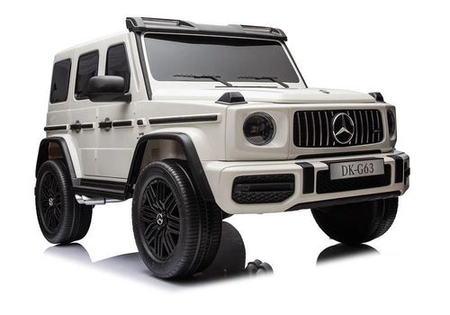cumpără Mașină electrică pentru copii Richi (68789) DKG63/8 alba Mercedes Benz G63 (24V) în Chișinău 