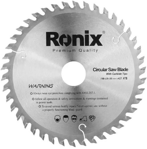 cumpără Disc de tăiere Ronix RH-5102 Pânză circulară lemn ATB 180x42T în Chișinău 