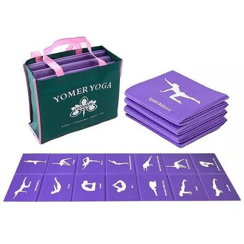 cumpără Echipament pentru yoga sport 008-17 Covoras pliabil 60x170cm, 6mm (în geantă) în Chișinău 