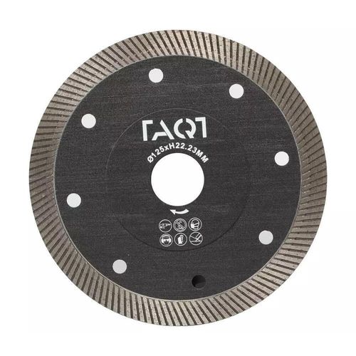 cumpără Disc de tăiere TAQT TQBT125 диск алмазный Turbo Super Thin 125x22.2x1.2mm în Chișinău 