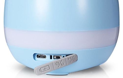 купить Колонка портативная Bluetooth Helmet Flowerpot Blue в Кишинёве 