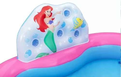cumpără Piscină gonflabilă Bestway 9103YBW Disney Princess, 221x193x140 cm, 2+ în Chișinău 