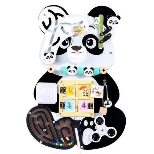 купить Развивающая доска New World Panda22 Busyboard Panda, 61672 в Кишинёве 