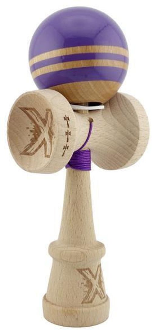 купить Активная игра Essa 164341 Kendama Flippy X Original Rainbow, King Size, indigo-maro в Кишинёве 