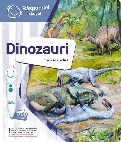 cumpără Puzzle Raspundel Istetel 97110 Pachet creion si carte Dinozauri în Chișinău 