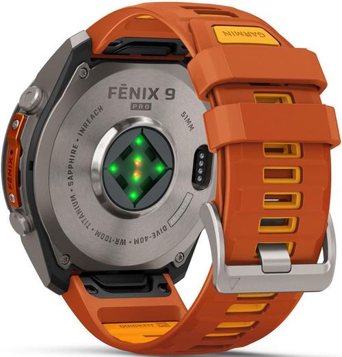 купить Смарт часы Garmin Fenix 9 Pro, 51mm, inReach, Tiw/AtmnOg/Spkbd (010-04337-01) в Кишинёве 