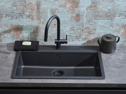 купить Мойка кухонная Reginox R40355 Florence 72 Nero Black в Кишинёве 