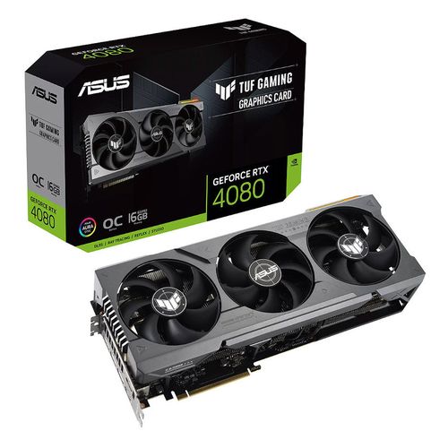 купить Видеокарта ASUS TUF-RTX4080-O16G-GAMING, GeForce RTX4080 16GB GDDR6X, 256-bit, GPU/Mem speed 2625/22.4Gbps, PCI-Express 4.0, 2xHDMI 2.1/3xDisplay Port 1.4a (placa video/видеокарта) в Кишинёве 