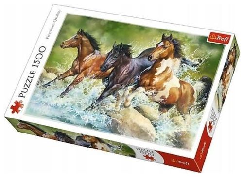 купить Головоломка Trefl 26148 Three wild horses в Кишинёве 
