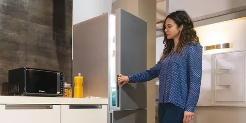 купить Холодильник с нижней морозильной камерой Candy CCE3T620EW в Кишинёве 